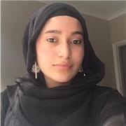 Native English tutor offering private English as a foreign language lessons online.