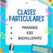Clases particulares de refuerzo para primaria, ESO y bachillerato