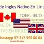 CLASES DE INGLES NATIVO ONLINE, TOEFL IELTS EALTS