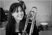 Profesora con titulación superior en la especialidad de trombón