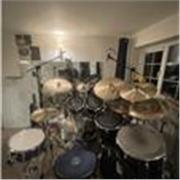 Drum tutor. I teach all ages, funk , Latin, jazz , rock. I’m a session drummer working to be full time