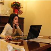 Laureata rielabora registrazioni e materiale audio per esami