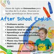 Clases de inglés en Entrenúcleos para los niños de 5 a 8 años con una profe nativa