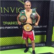 Entrenador de boxeo, del campeón del mundo, centro America, Caribe y norte America con 69 peleas profesionales