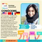 Psicóloga educacional licenciada en enseñanza bilingüe de francés e inglés