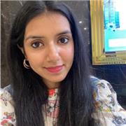 Hello! My name is Tanisha. I am from India. I am a German language training professional. I am experienced in teaching German.