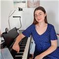 Profesora de piano y lenguaje musical, clases online y presenciales (carrera de pedagogía del piano)