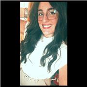 Laureata all'Università di Napoli  L'Orientale  e attualmente laureanda all'Università di Pisa in Linguistica e Traduzione