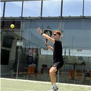 Clases de padel 4baja-5 masculina y 3-4-5 femenina; 1/p:30 , 2/p:17 ,3/p:12 ,4/p:10