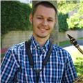 Profesor de saxofón, imparto clases presenciales de instrumento, lenguaje musical, improvisación jazz