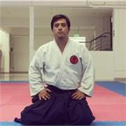 Profesor de aikido y jiujitsu brasilero