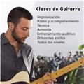 Profesor de guitarra, todas las edades y niveles