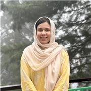 I give online learning sessions to maths students.