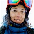 Entrenadora de esquí sincronizado, para esquiadores avanzados o quieran mejorar su técnica