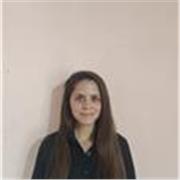 Profesora de inglés imparte clases de inglés