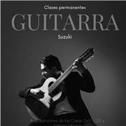 Profesor de guitarra clásica, con formacion en interpretación y pedagogía Suzuki, con 12 años de experiencia en enseñanza a todas las edades