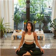 Trauma-informed yoga teacher. On the mat, nothing else matters.