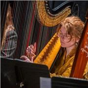 Prof de solfège, improvisation et harpe de la part d'une étudiante en dernière année de conservatoire