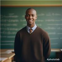 Professeur particulier donne des cours à des étudiants dans leurs domaines précis