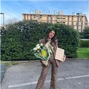 Estudiante del Master en administración y dirección de empresas en la Complutense, imparto clases de italiano siendo nativa de Ita