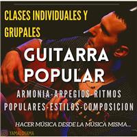 Profesor de Guitarra - Lenguaje Musical - Composicion - Improvisacion