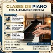 Clases de piano personalizadas. Todos los niveles, todas las edades. Presenciales, online, y a domicilio