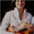 Professora de violino e viola de arco. aulas presenciais online e ao domicílio