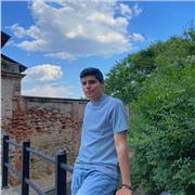 ¡Hola! Mi chiamo Pietro e sono disponibile per lezioni in lingua spagnola, ho 20 anni e sono madrelingua diplomato al liceo delle Scienze Umane. Posso essere d'aiuto sia per quanto riguarda la parte grammaticale che per la letteratura. Le lezioni si potra