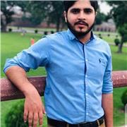 Experienced English tutor with 5 years of expertise providing private mathematics lessons to both children and adults in Pakistan.