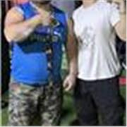 Con más de 15 años de experiencia cuento con gimnasio propio de dos pisos solamente enfocado en ti también voy a domicilio