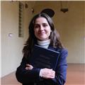 Nativa italiana con grado y master en derecho ofrece clases online