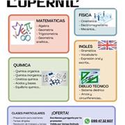 Profesor imparte clases de Matemáticas, Física, Química, Inglés y Dibujo Técnico