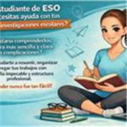 Estudiante ESO, te ayudo a elaborar tus informes, resúmenes e investigaciones escolares. Envío PDF
