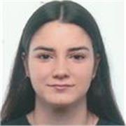 Estudiante de grado universitario de enfermería, apta para clases de primaria, de la ESO y de las relacionadas con sanidad. 
