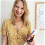 I teach modern dip pen calligraphy, brush lettering and watercolour lessons for beginners and intermediate learners!