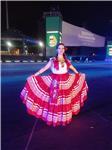 Profesora de danza que imparte técnica folklórica y preparamiento físico