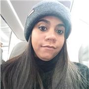 Profesora de matemáticas -fisics imparte clases a niños de ESO