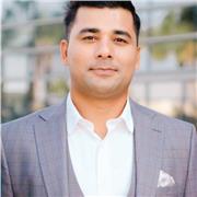 Computer Engineer providing lesson about computer science, technology and programming