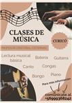 Profesor de música, licenciado en educación