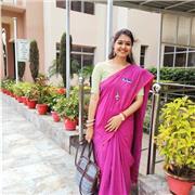 Maths tutor providing lessons to students of middle school