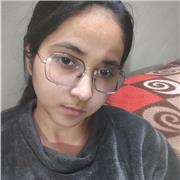 My name is kamni saini.i live in India , Punjab .English is my favourite language and I do help from kids to teenagers to learn speaking, writing and listening English .most of the people who have learned from me locally are from age 12 - 20