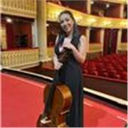 Laureanda in Violoncello presso il Conservatorio di Musica  S. Giacomantonio  di Cosenza