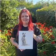 I am a colour pencil artist who specialised in realism, and I aim my lessons at those with little confidence.