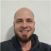 Intermediate English speaker for language tutoring and practice