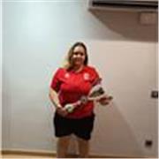 Entrenadora con año y medio de experiencia en AE bon pastor 