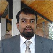 Teacher gives lessons in vocational students