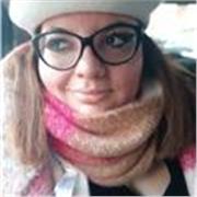 Mi chiamo Chiara e ho 23 anni.Maturità linguistica,in particolar modo ho un'ottima conoscenza della lingua francese