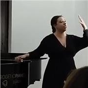 Laureata al Conservatorio di Palermo in Canto lirico e Discipline musicali, impartisce lezioni di solfeggio, teoria musicale, storia della musica e canto sia lirico che pop