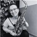 Clases online de saxofón: iniciación, refuerzo, acceso al conservatorio... profesora titulada técnico profesional de música en la especialidad de saxo