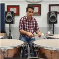 Estudiante de interpretación (percusión) y composición ofrece clases de percusión